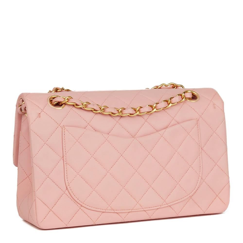 chanel vintage pink bag