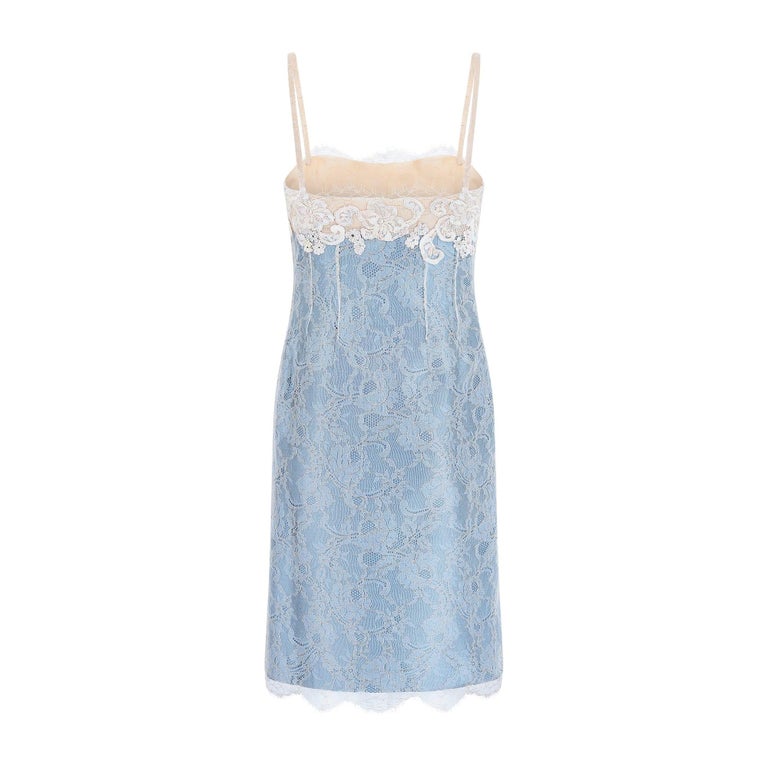 christian lacroix blue and white dress ARCHIVE main image 0