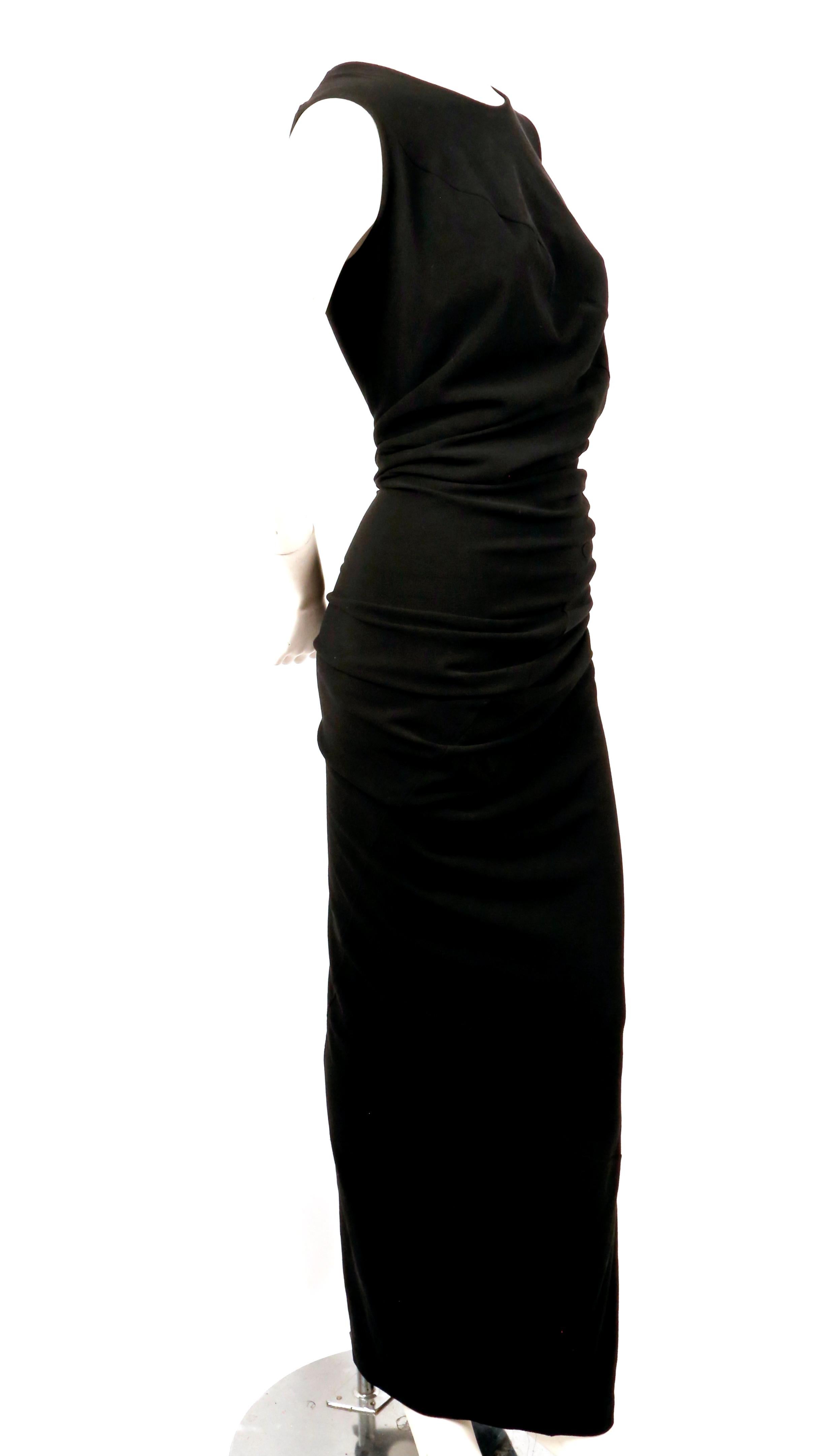 1997 COMME DES GARCONS black 'lumps and bumps' runway dress In Excellent Condition In San Fransisco, CA