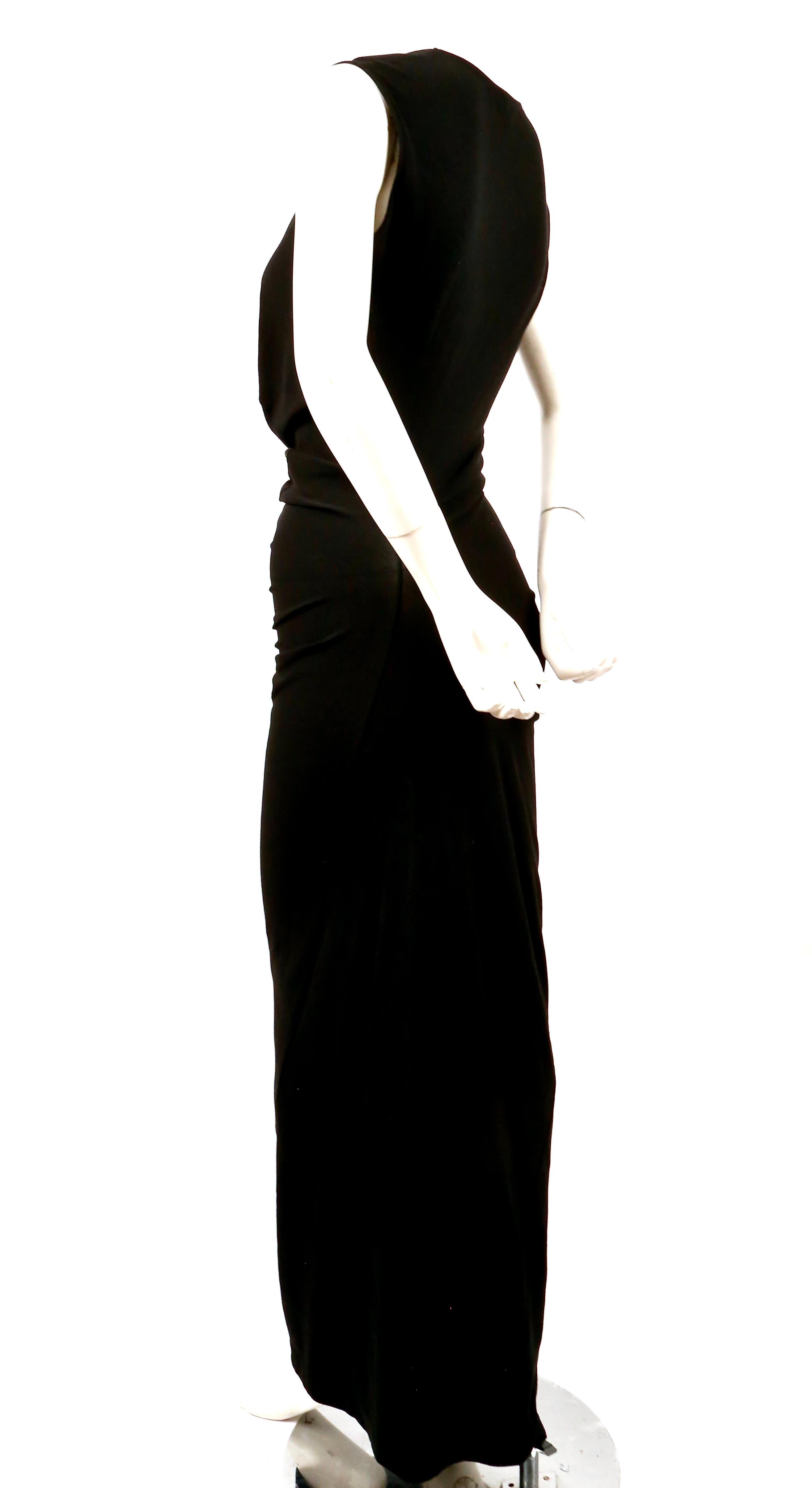 Women's 1997 COMME DES GARCONS black 'lumps and bumps' runway dress