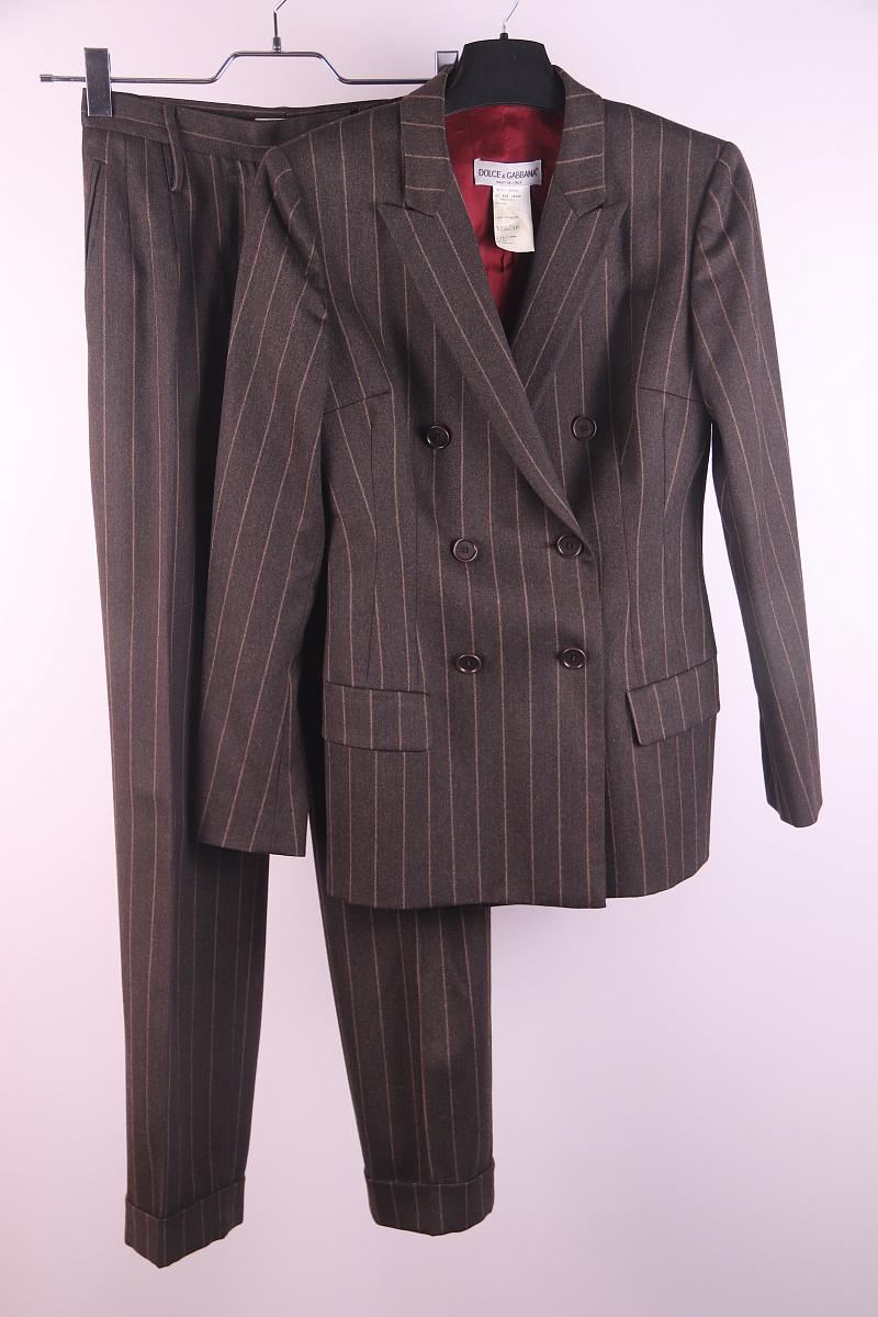Women's 1997 Dolce & Gabbana FW 1997 Wool Suit For Sale