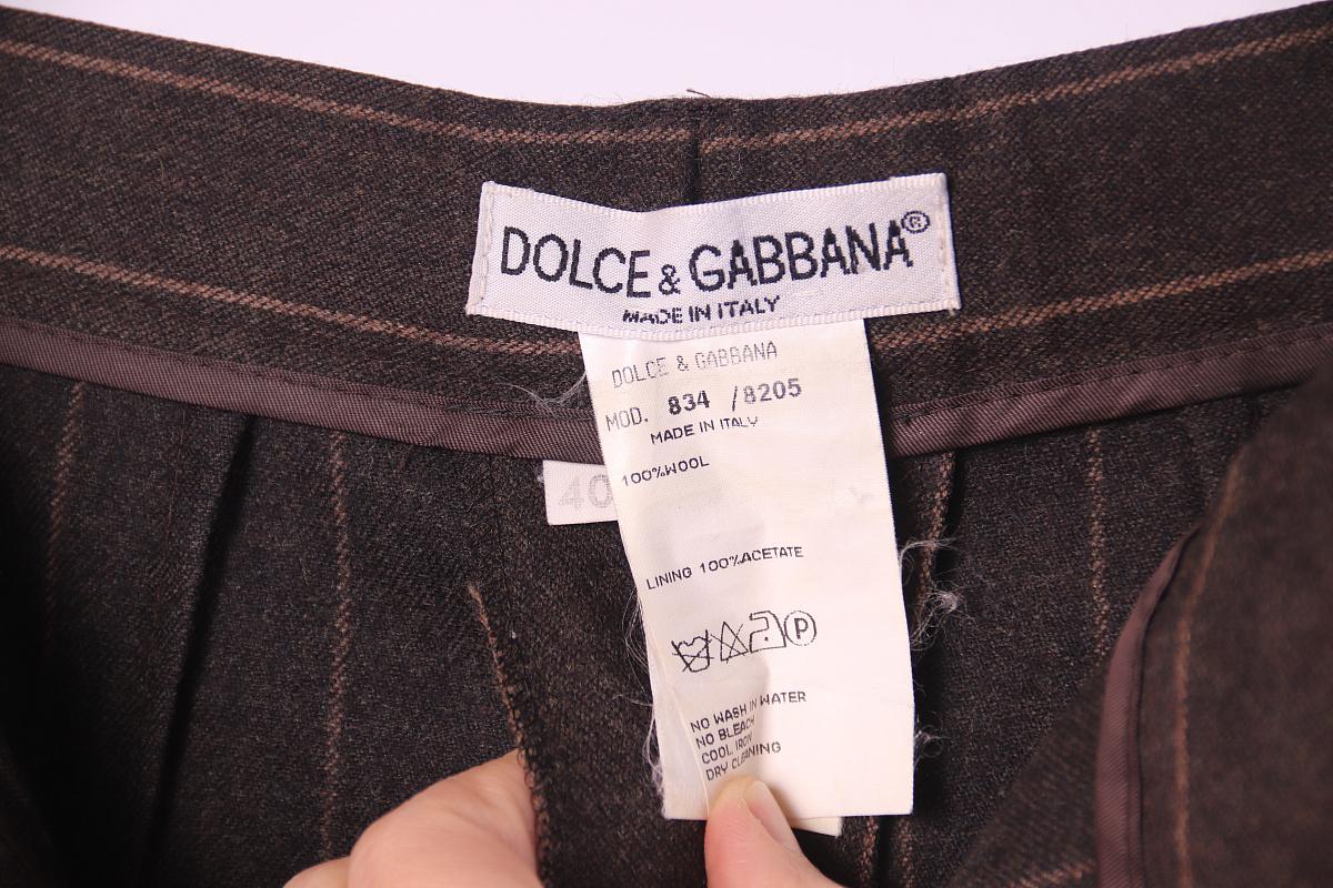 1997 Dolce & Gabbana FW 1997 Wool Suit For Sale 4