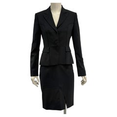 Ensemble jupe-tailleur en laine Gucci par Tom Ford, défilé 1997