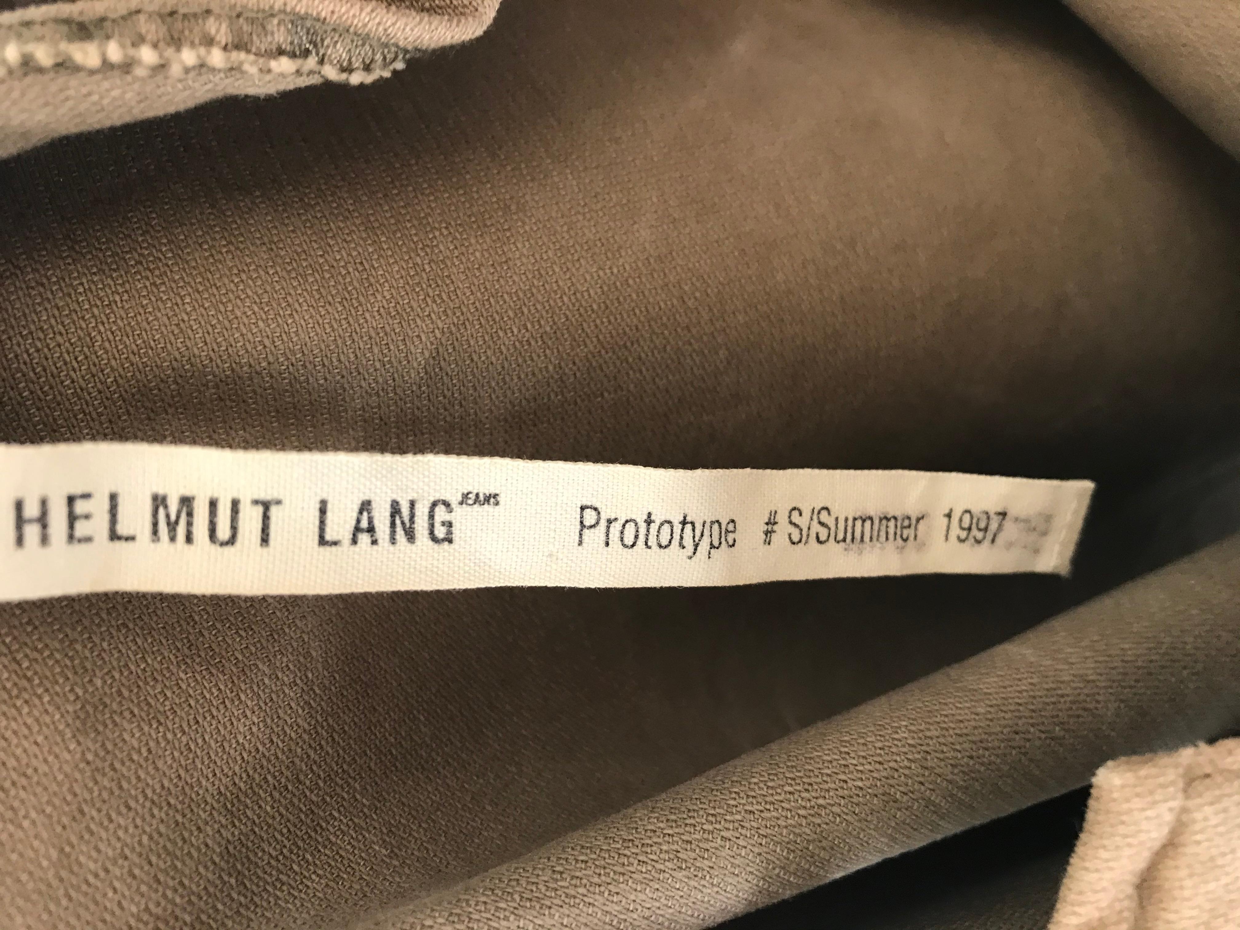1997 Helmut Lang Sleeveless Top with Hanging Straps