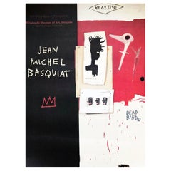 1997 Jean-Michel Basquiat - Mitsukoshi Museum of Art Original Vintage Poster