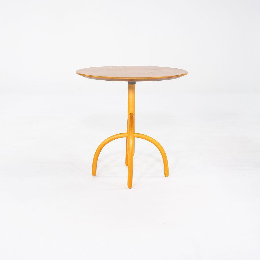 Late 20th Century 1997 Lawrence Laske for Knoll Studio Saguaro Cactus Table in Birch For Sale