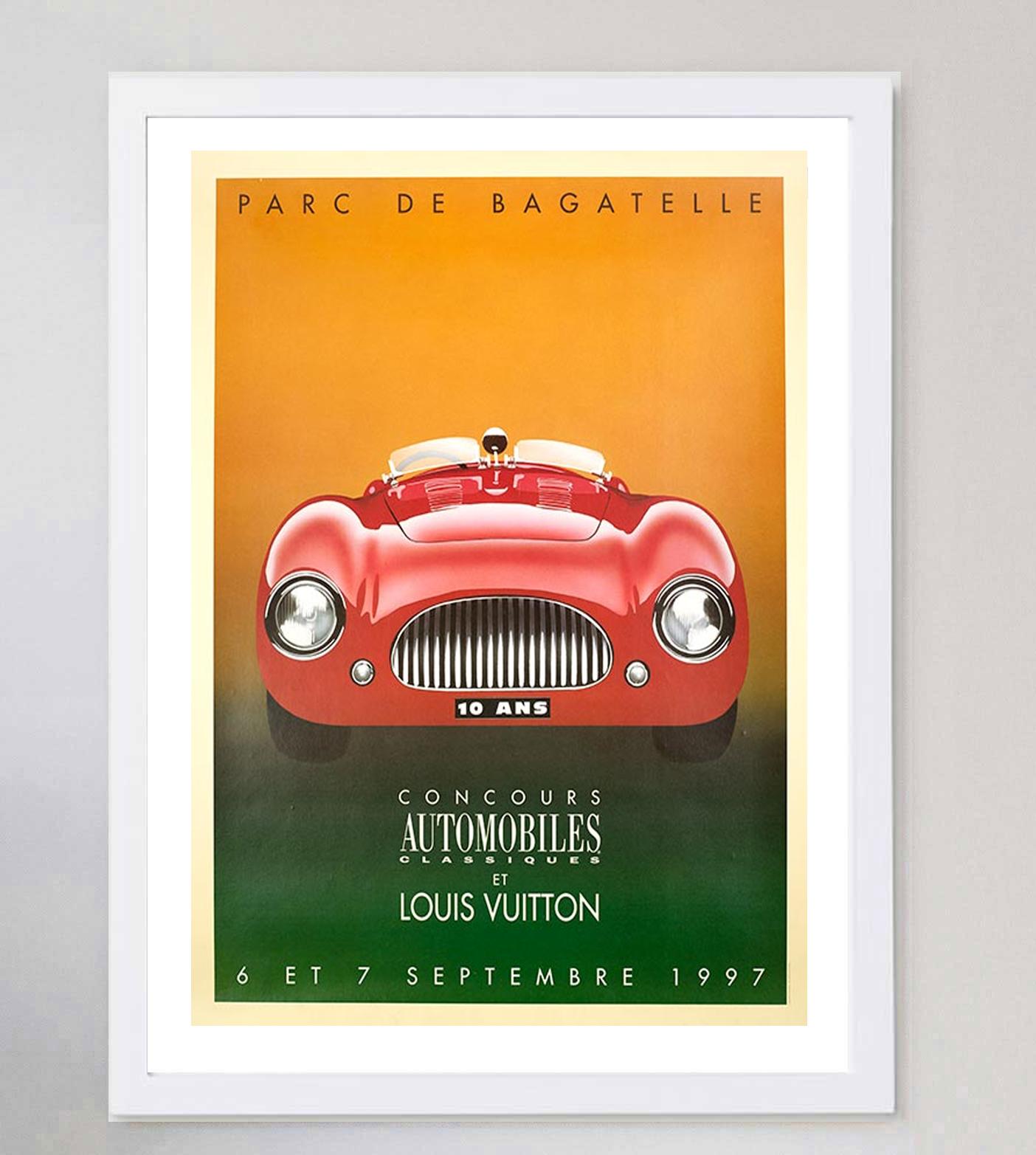 1990 Louis Vuitton Bagatelle 1990 - Razzia Original Vintage Poster For Sale  at 1stDibs
