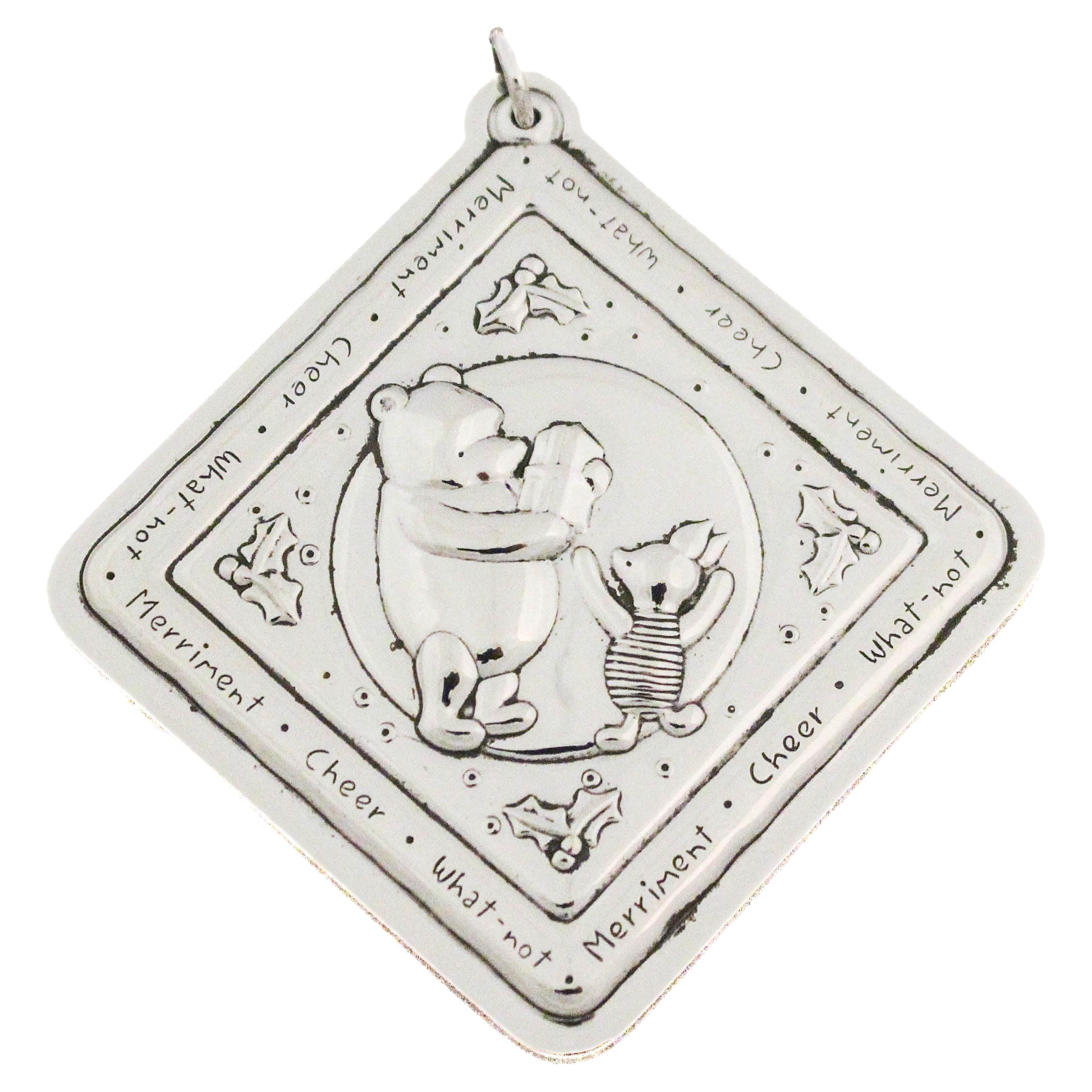 1997 Lunt Silver - Ornamento di Natale Disney in argento sterling - Winnie the Pooh 
Piglet in vendita