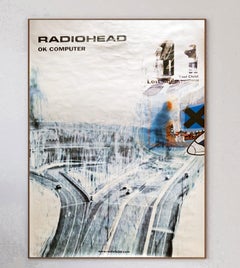 1997 Radiohead - OK Computer Original Vintage Poster