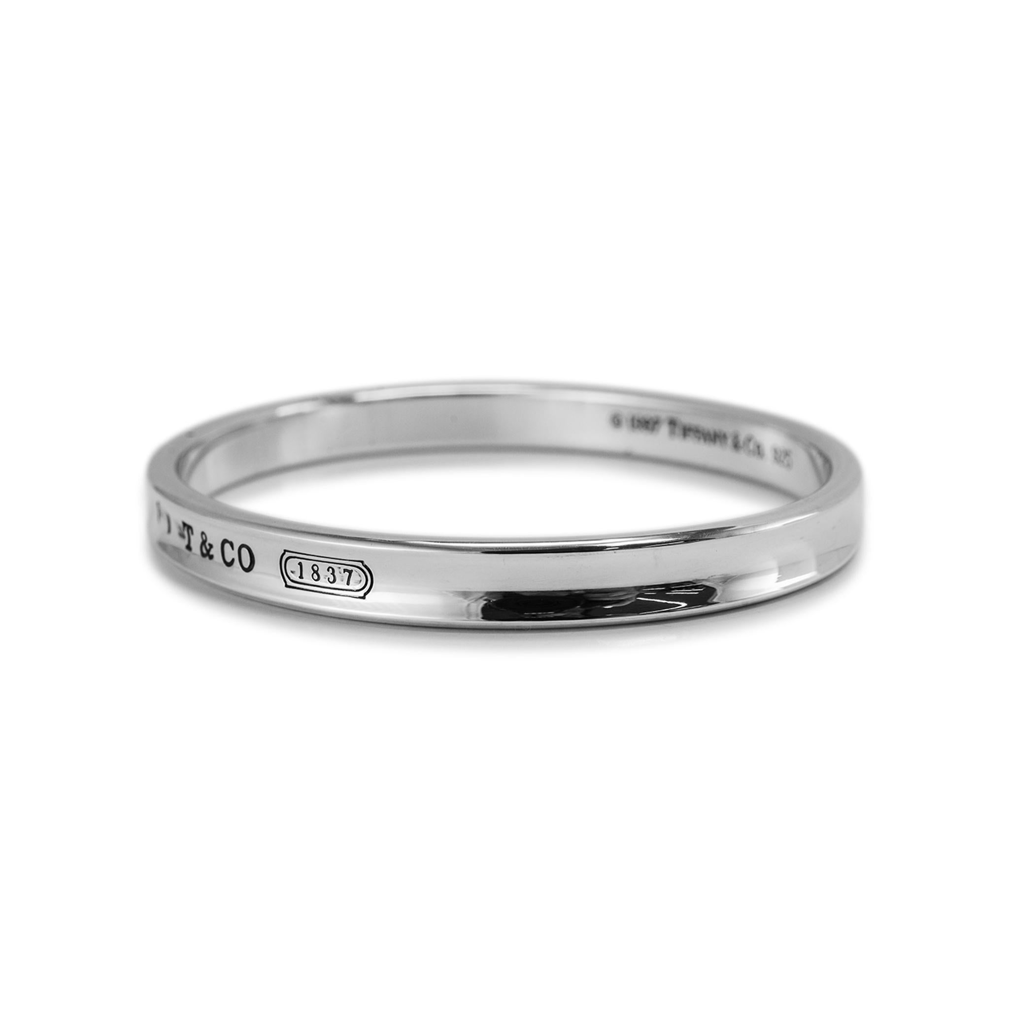 da uomo o donna 1997 Tiffany & Co. 1837 Bracciale in argento 925 ritirato in vendita