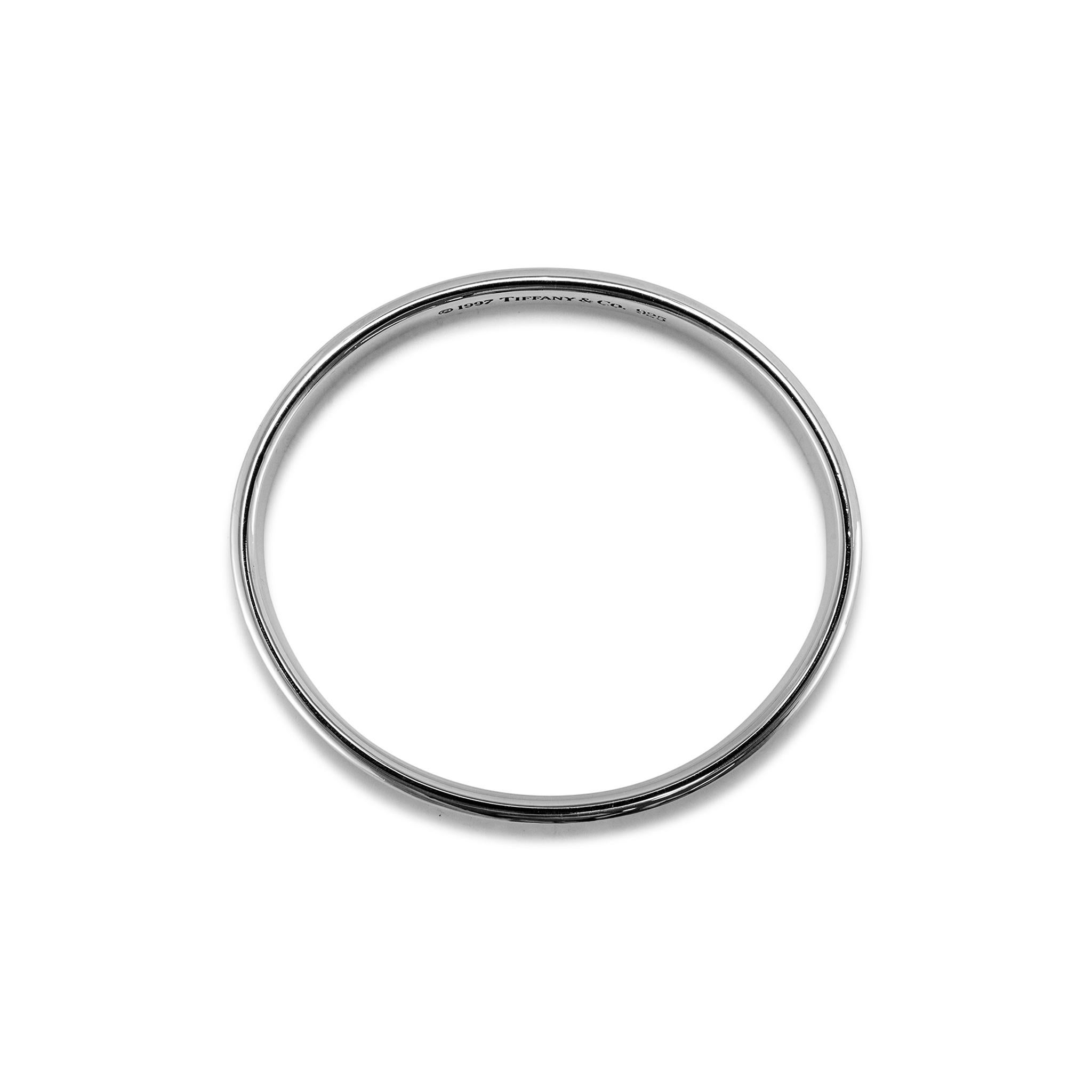 1997 Tiffany & Co. 1837 Bracciale in argento 925 ritirato in vendita 1