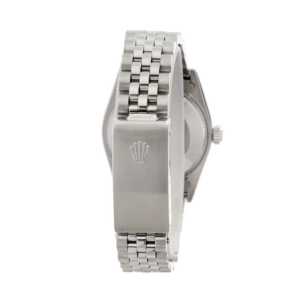 Women's 1997 Rolex Datejust Steel and White Gold 68274 Wristwatch