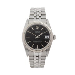 1997 Rolex Datejust Steel and White Gold 68274 Wristwatch
