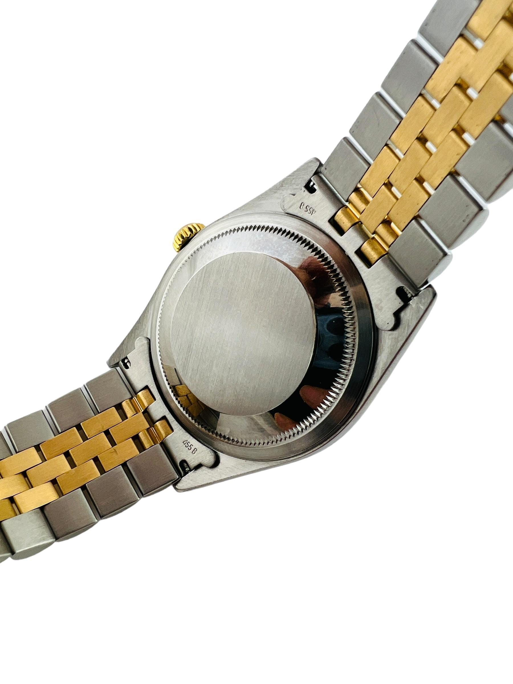 1997 Rolex Men's Watch 16233 Steel 18K Yellow Gold 36mm #16650 5