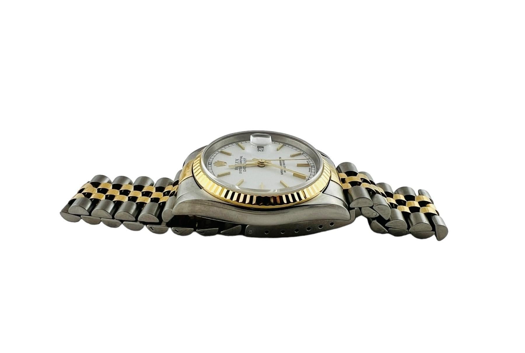 1997 Rolex Men's Watch 16233 Steel 18K Yellow Gold 36mm #16650 6