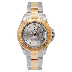 Retro 1997 Rolex Yacht Master 29MM 69623 18K Yellow Gold & Stainless Steel Watch