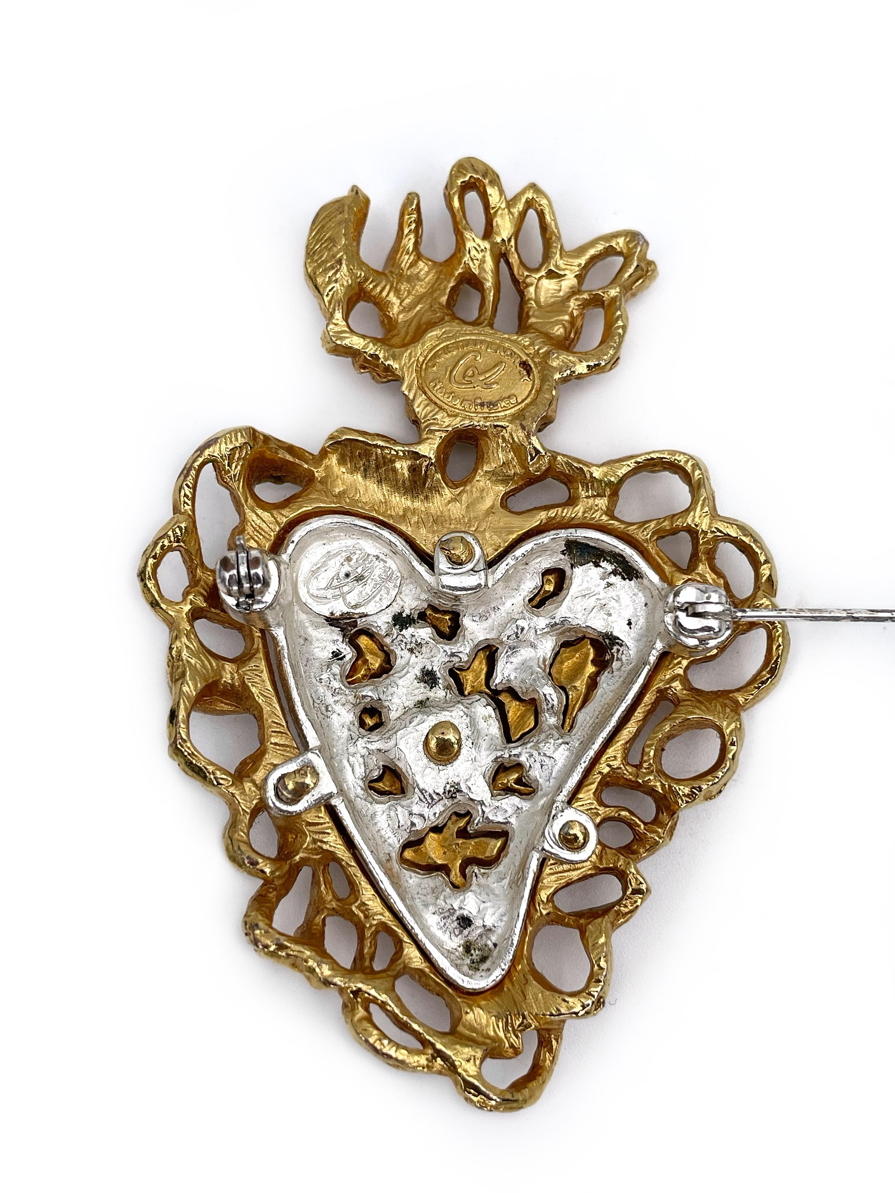 sacred heart pin