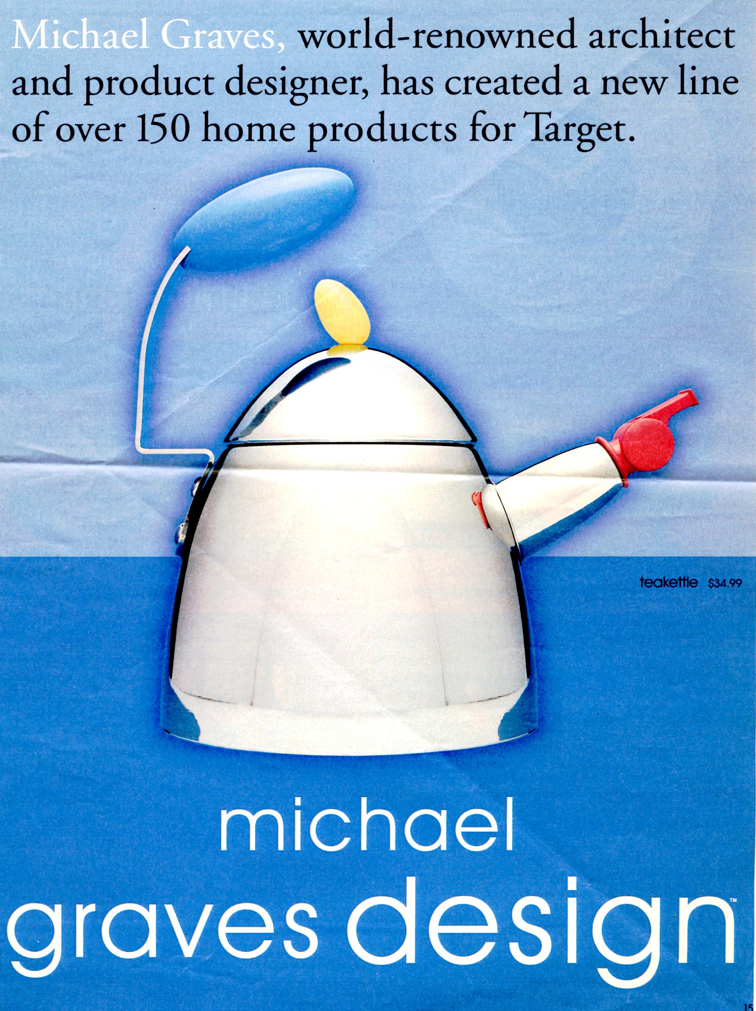 michael graves target tea kettle