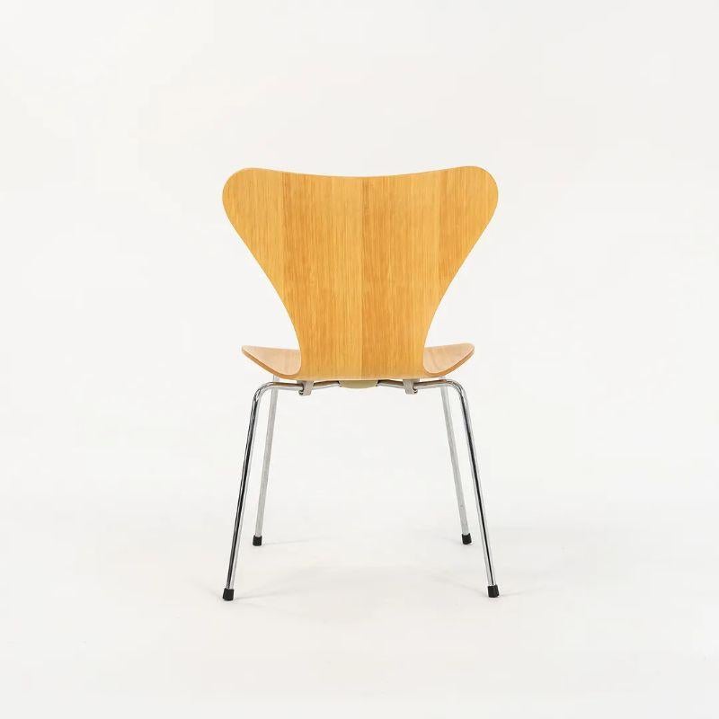 Late 20th Century 1998 Arne Jacobsen for Fritz Hansen Series 7 Dining / Side Chair, Model 3107 For Sale