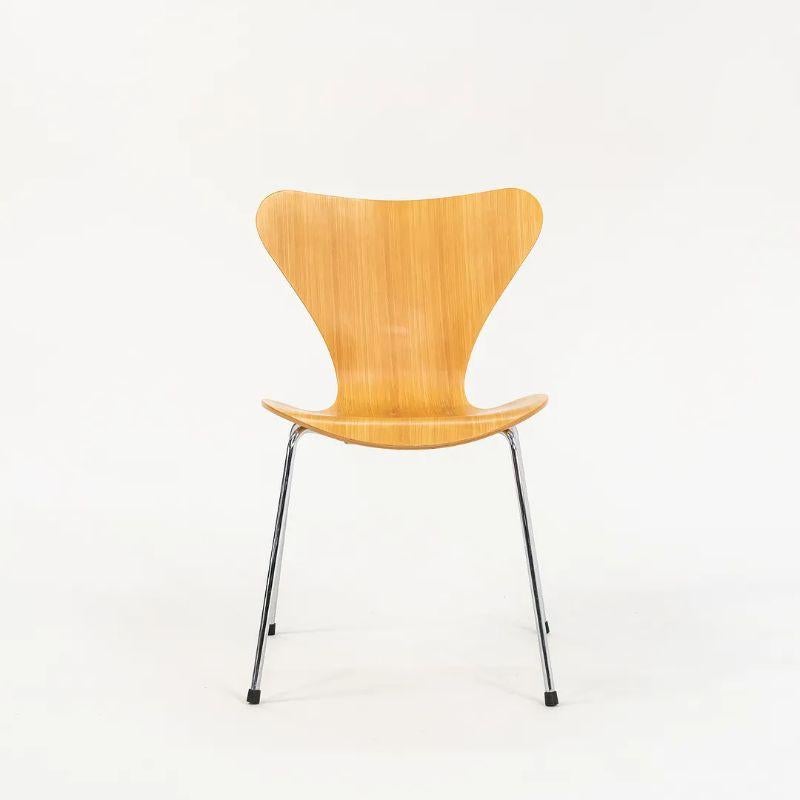 1998 Arne Jacobsen for Fritz Hansen Series 7 Dining / Side Chair, Model 3107 For Sale 1