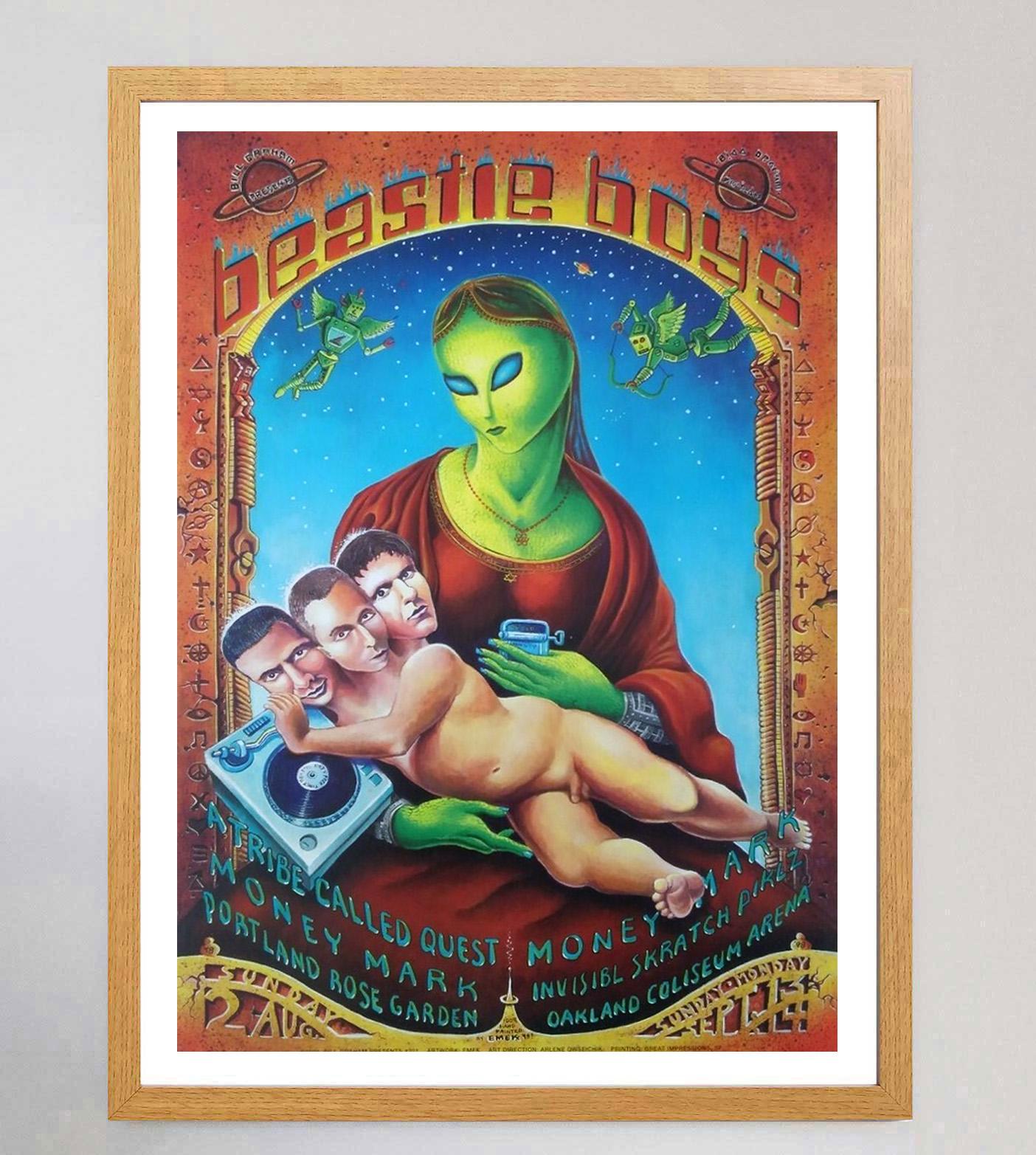 Americano 1998 The Beastie Boys - Portland Rose Garden Poster originale d'epoca in vendita