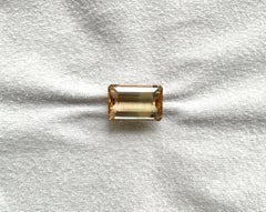 19.98 Carats Peach Tourmaline Octagon Faceted Top Quality Cut stone Natural Gem