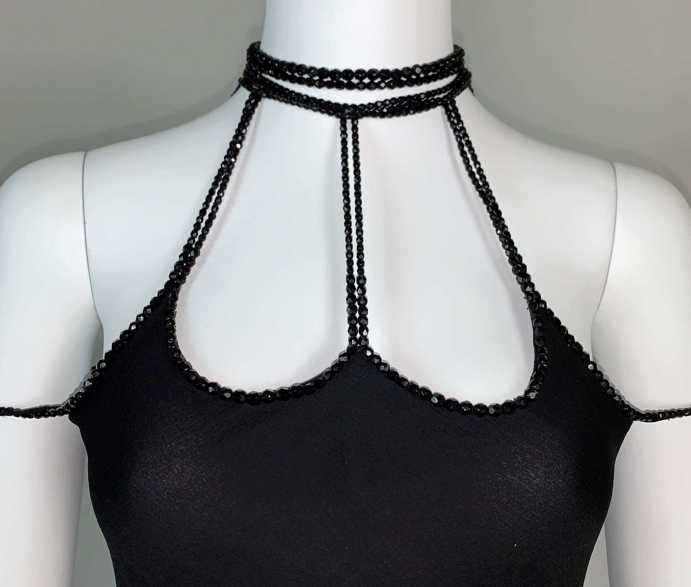 dior black choker