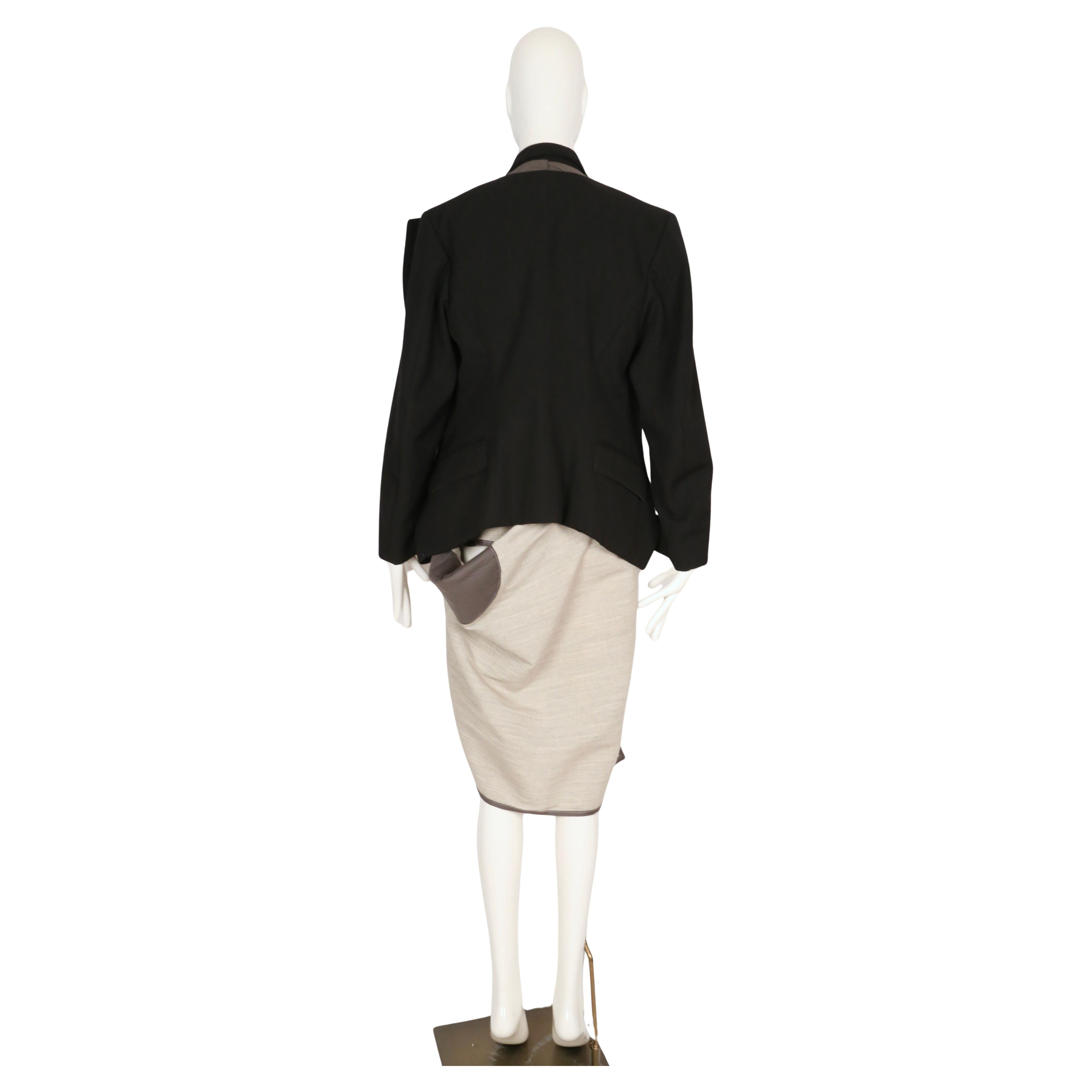 1998 abrigo COMME DES GARCONS 'FUSION' a capas RUNWAY en venta 6