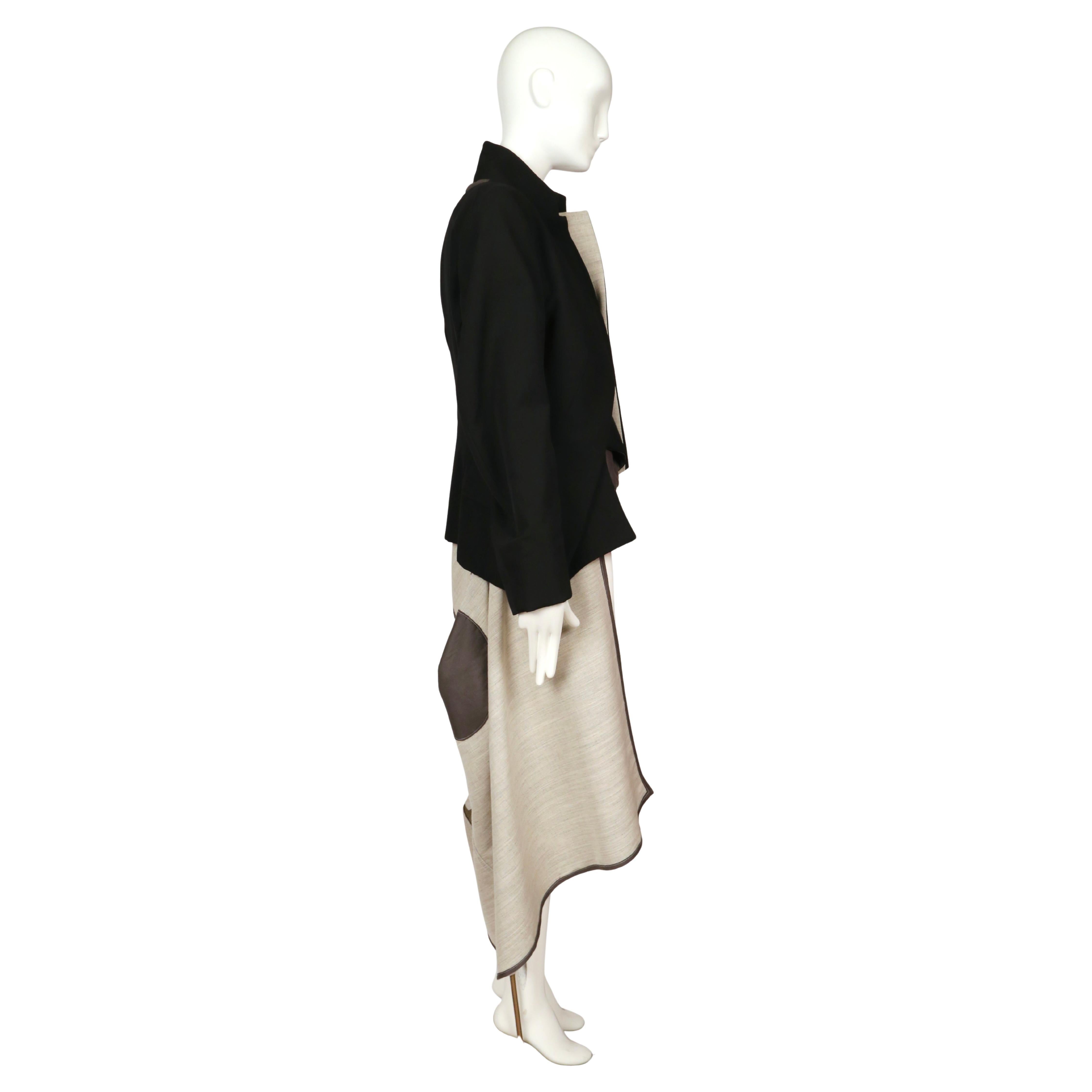 Femenino o masculino 1998 abrigo COMME DES GARCONS 'FUSION' a capas RUNWAY en venta