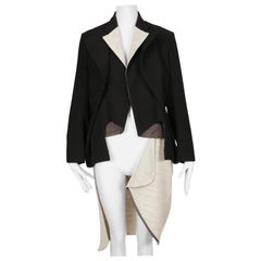 Vintage 1998 COMME DES GARCONS 'FUSION' layered RUNWAY coat