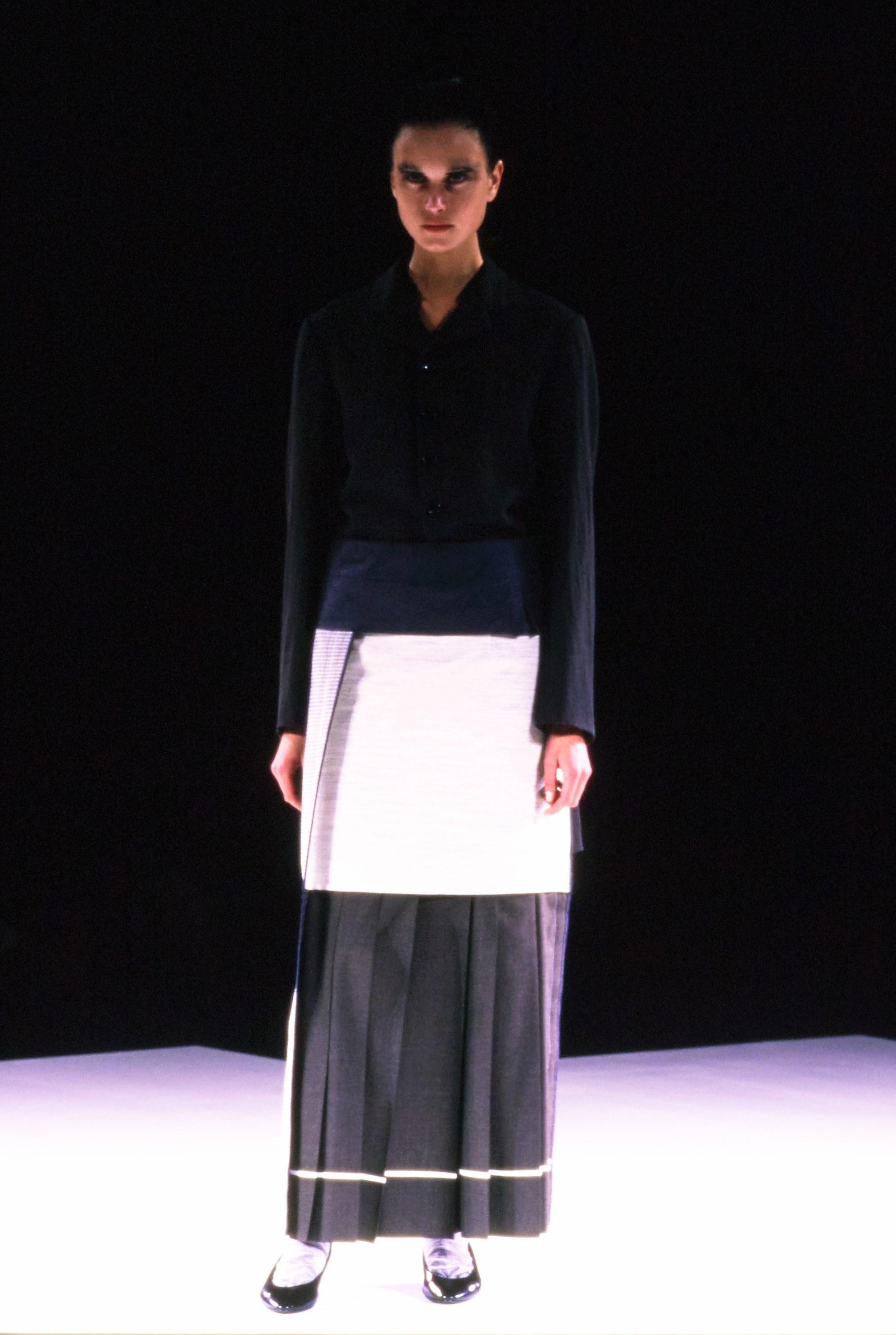 1998 falda COMME DES GARCONS 'FUSION' a capas RUNWAY en venta 4