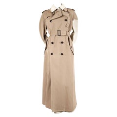 1998 COMME DES GARCONS layered asymmetrical trench coat