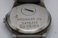 1998 CWC G10 Military Watch British Army Issued 36mm Stainless Steel Quart