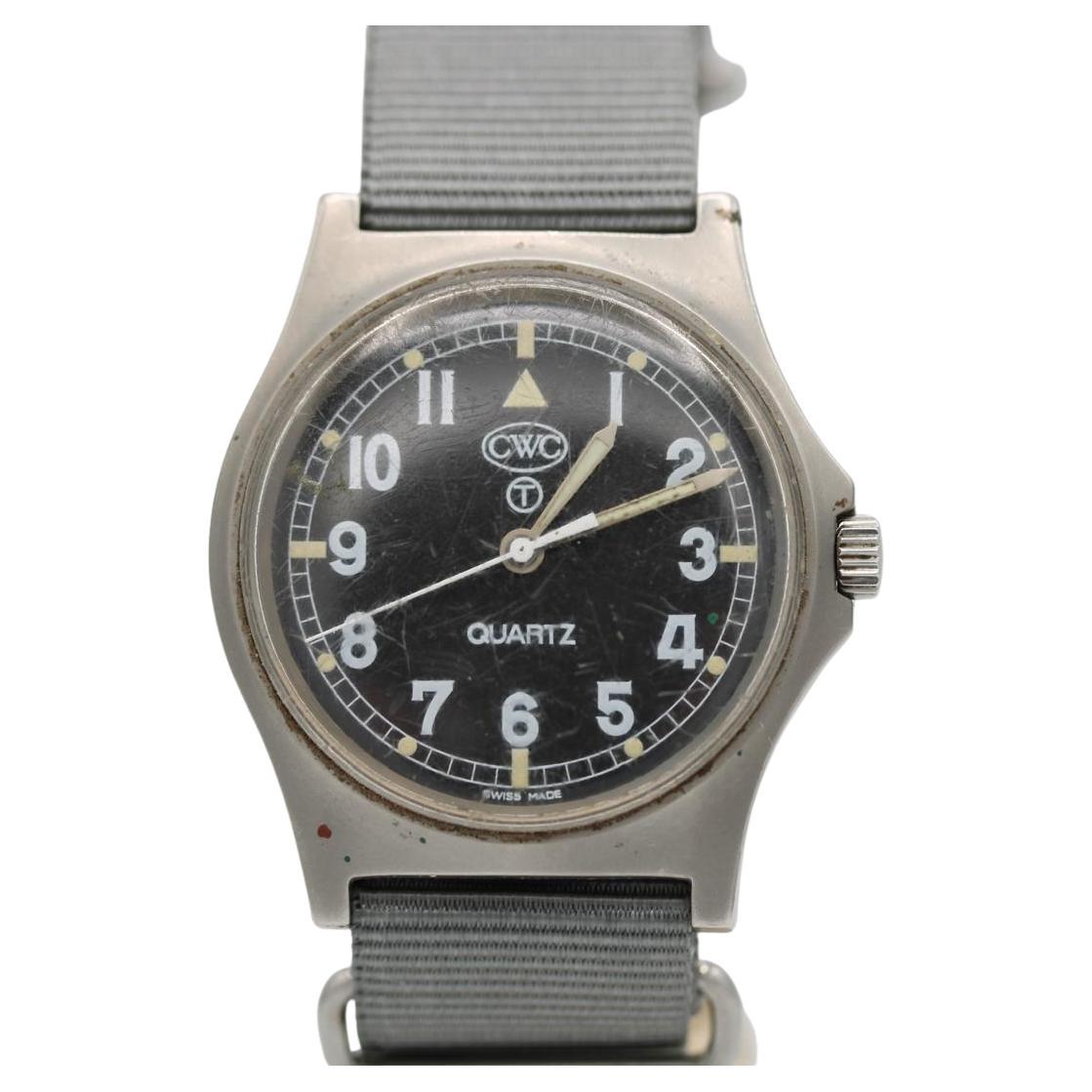 1998 CWC G10 Militäruhr Britische Armee 36mm Edelstahl Quart