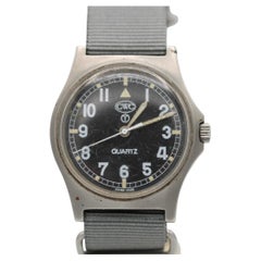 1998 CWC G10 Military Watch British Army Issued 36mm Stainless Steel Quart