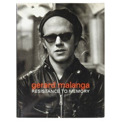 1998 Gerard Malanga Resistance to Memory Photography Book