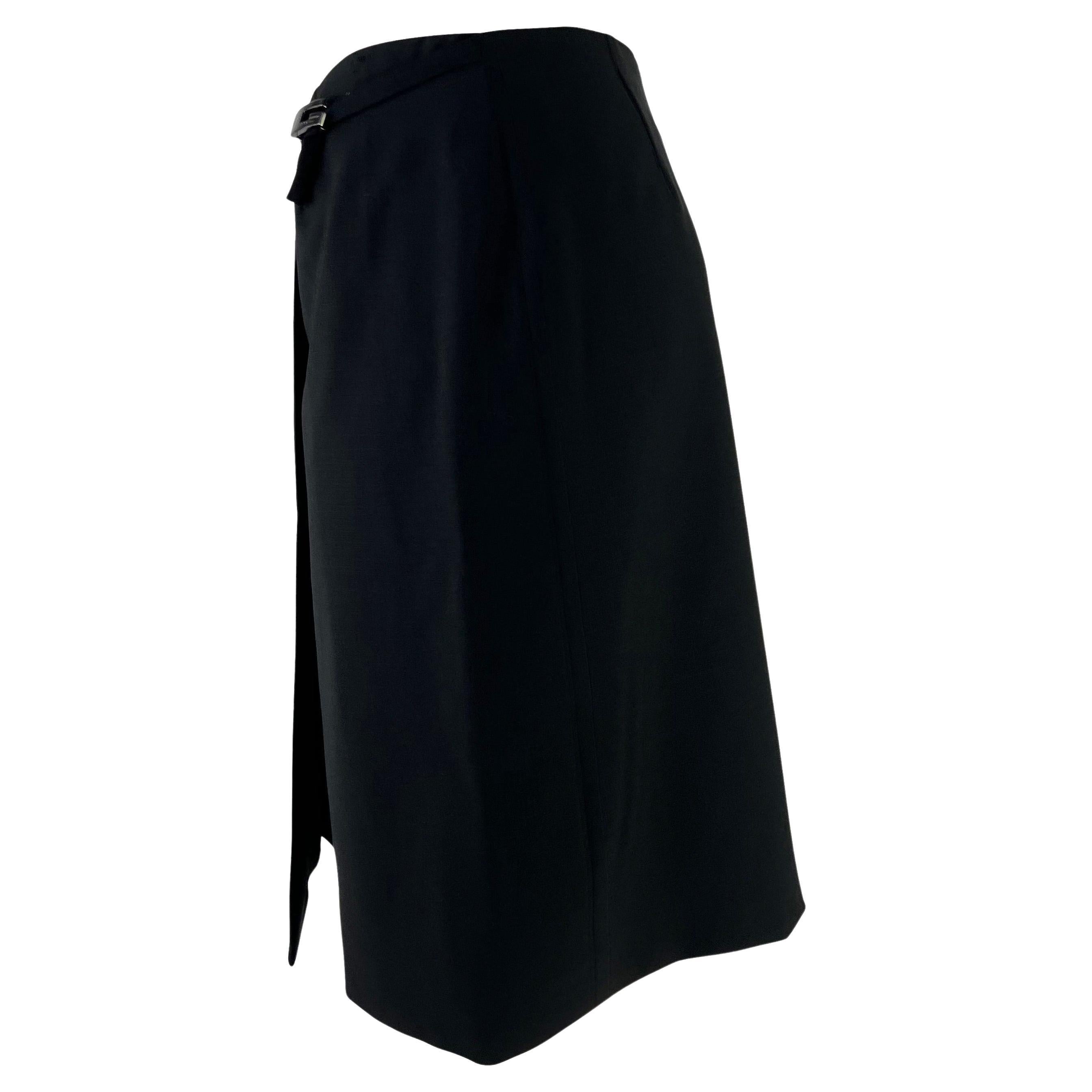 gucci black skirt
