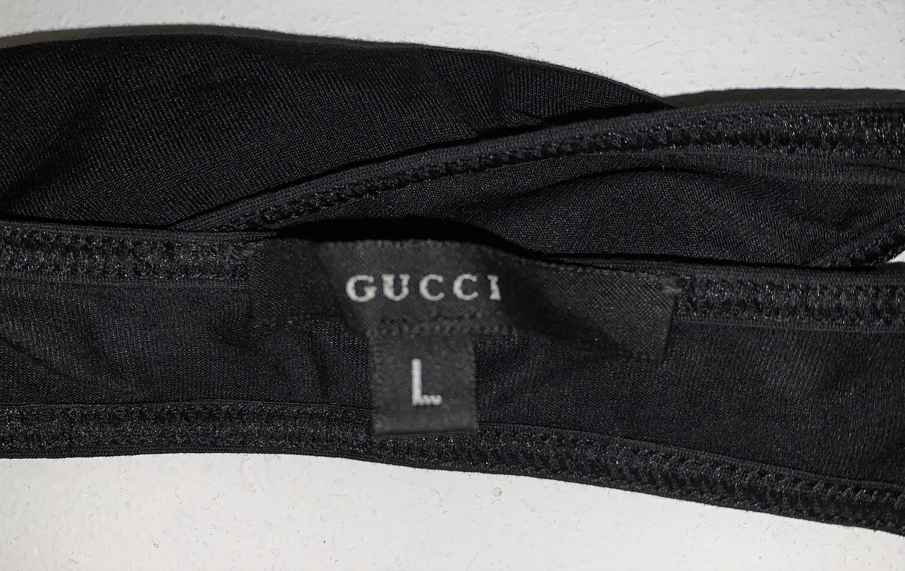 gucci sheer bra