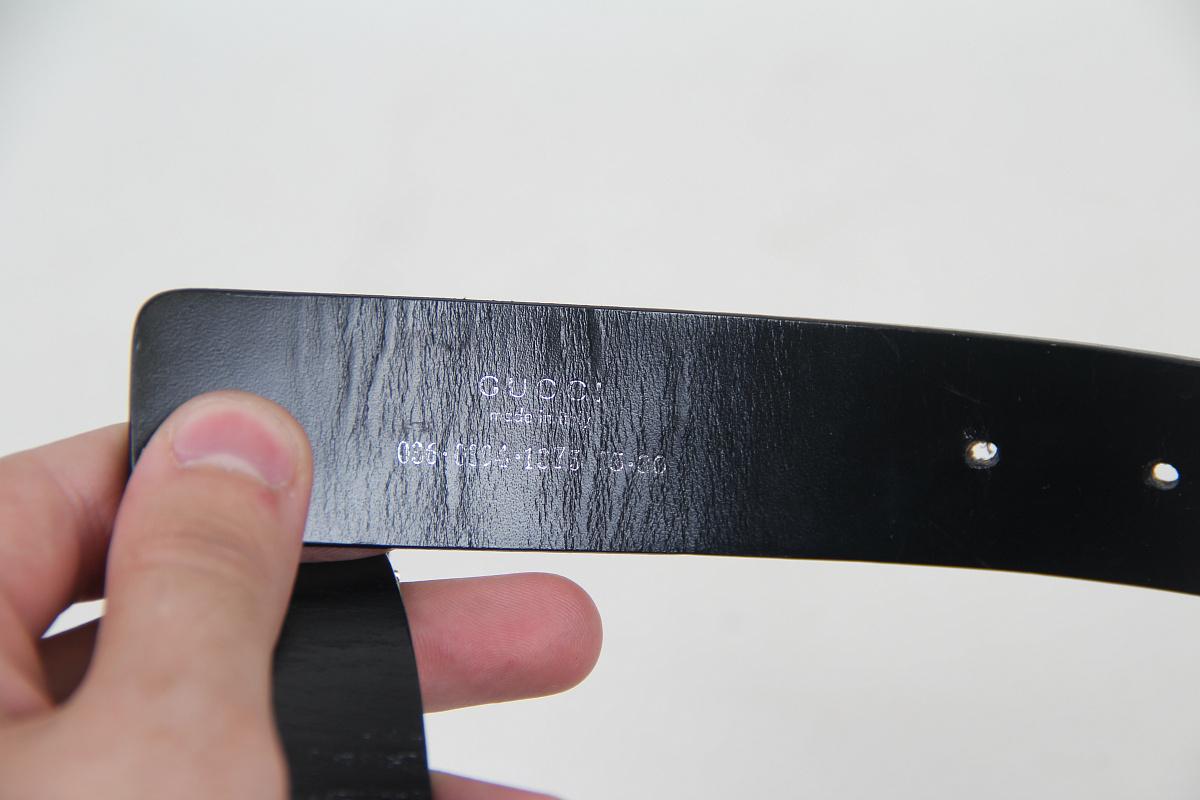 1998 Gucci la era de Tom Ford cinturón de cuero Negro en venta
