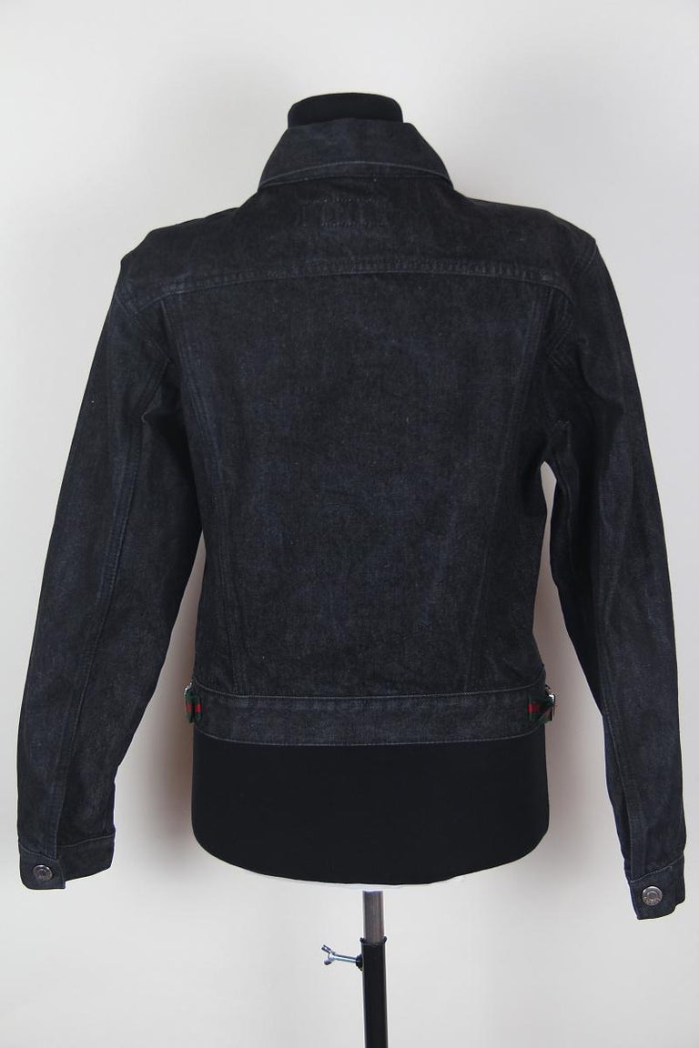 1998 Gucci Tom Ford Denim Jacket 44 IT For Sale at 1stDibs