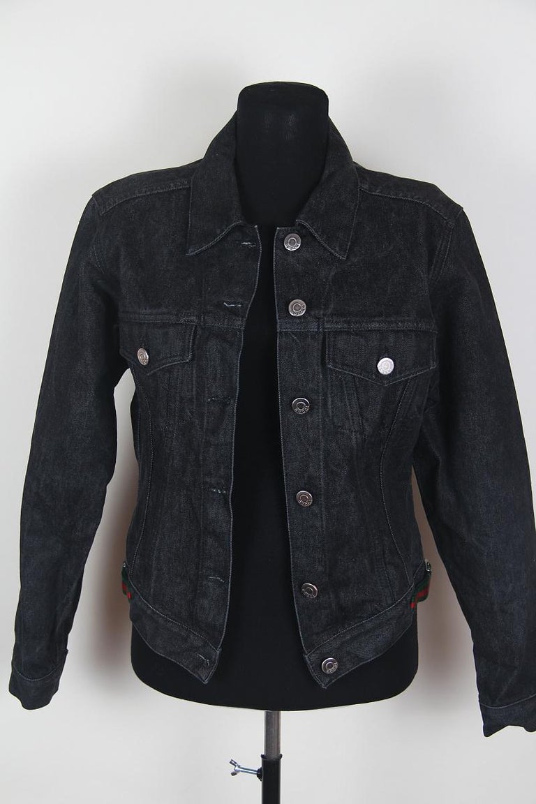 1998 Gucci Tom Ford Denim Jacket 44 IT For Sale at 1stDibs