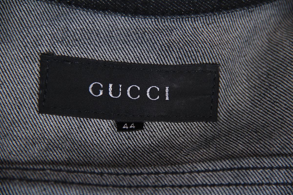1998 Gucci Tom Ford Denim Jacket 44 IT For Sale 4