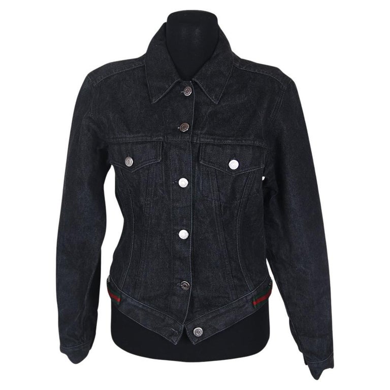 1998 Gucci Tom Ford Denim Jacket 44 IT For Sale at 1stDibs