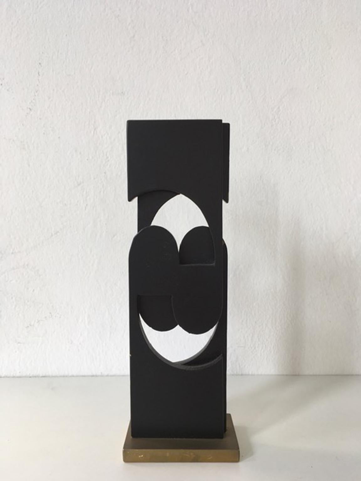 Post-Modern 1998 Italy Postmodern Bronze Abstract Sculpture by Roberto Vecchione For Sale