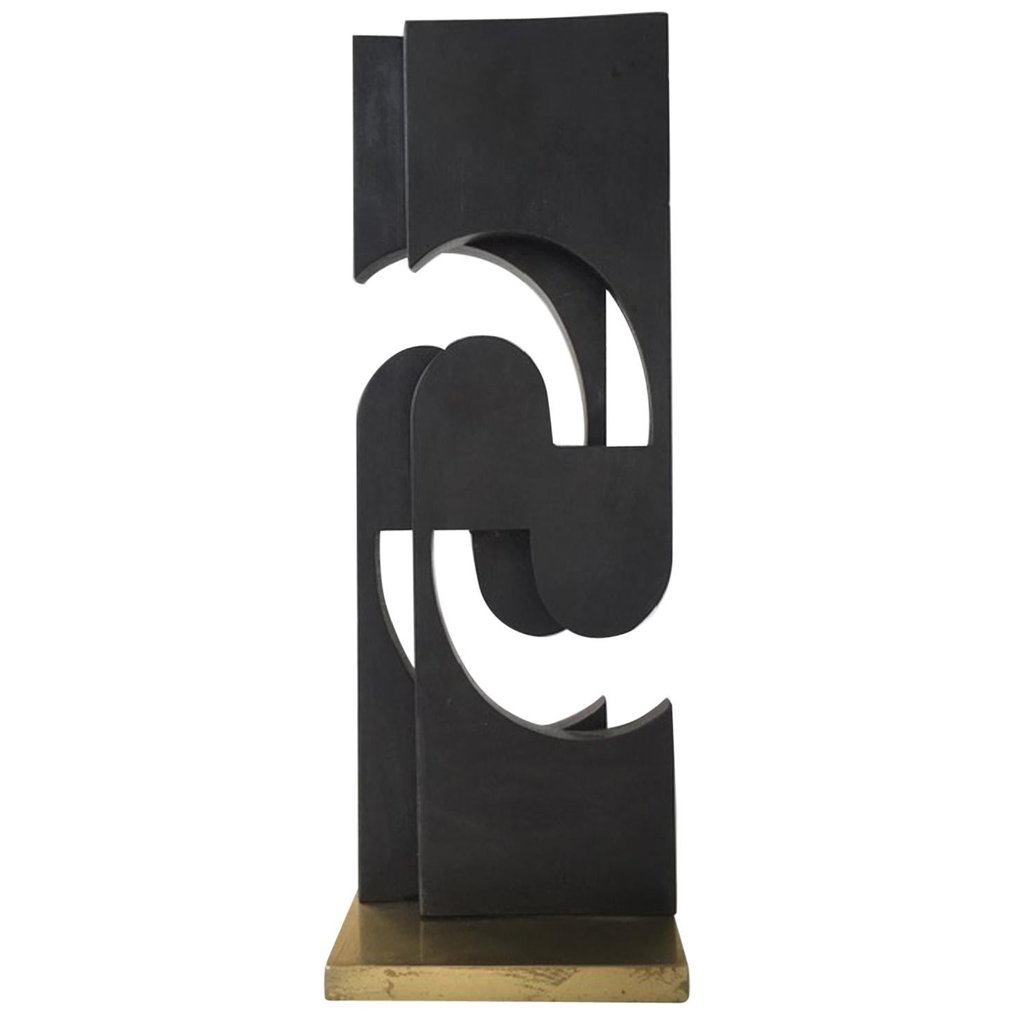 1998 Italia Escultura abstracta postmoderna de bronce