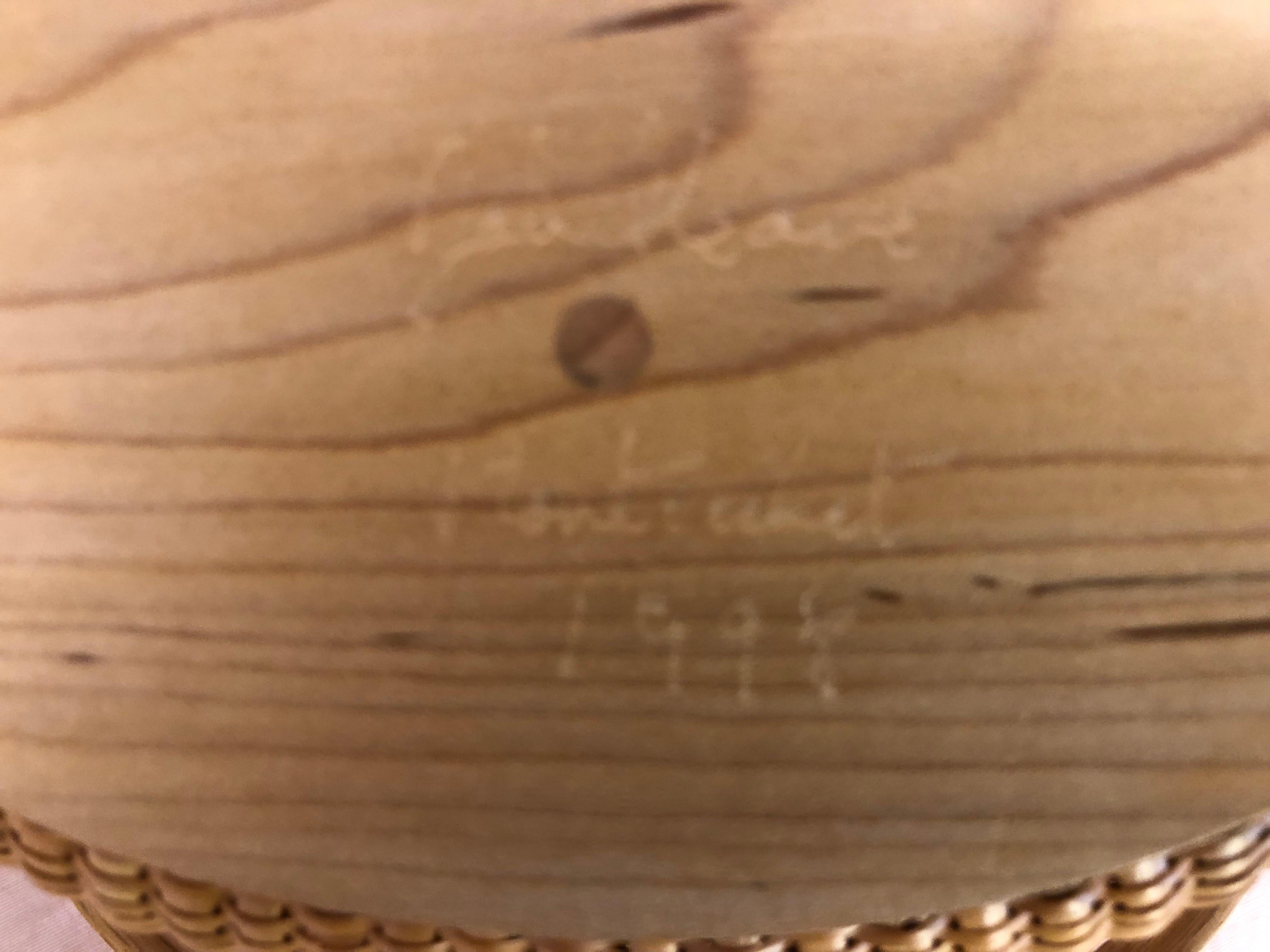 1998 John Keane Signed Nantucket Basket/Purse in As New Condition 1