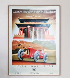 Vintage Original Louis Vuitton Cup San Francisco Poster By Razzia