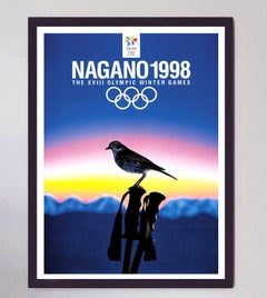 1998 Nagano Winter Olympic Games Original Poster