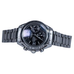 1998 Omega Speedmaster Chronograph Datum Schwarz 39mm Stahl Automatik-Armbanduhr
