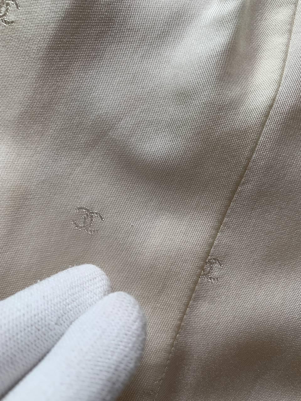 1998 Rare! Chanel & Karl Lagerfeld 98A Jacket CC Logo Buttons For Sale 15
